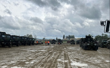 Team from Eygelshoven APS-2 site prepares engineer equipment, sets the grid in Romania in support of Resolute Castle 24