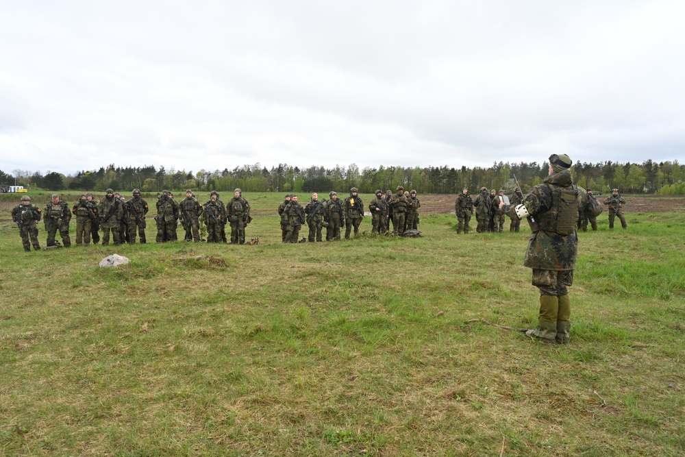 Saber Strike 24: German Soldiers conduct Live Fire Training Exercise