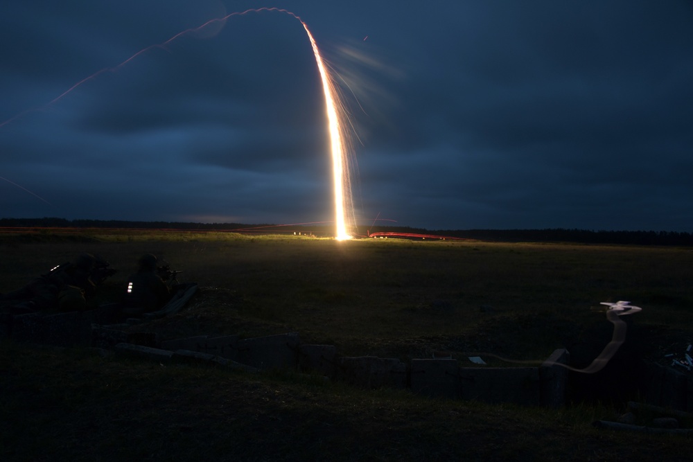 Saber Strike 24: German Soldiers conduct Live Fire Training Exercise