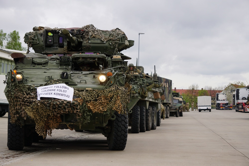 18th Combat Sustainment Support Battalion conducts convoy support center operations in support of Saber Strike 2024