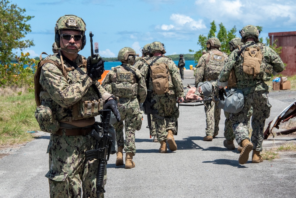 Coast Guard Reserve Conducts Exercise Poseidon's Domain