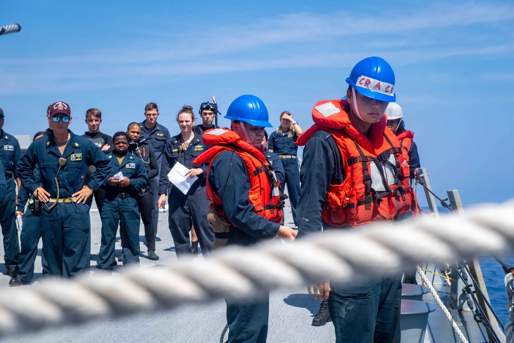 Man Overboard Drill