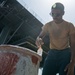 Hershel &quot;Woody&quot; Williams Sailors Perform Routine Maintenance