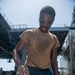 Hershel &quot;Woody&quot; Williams Sailors Perform Routine Maintenance