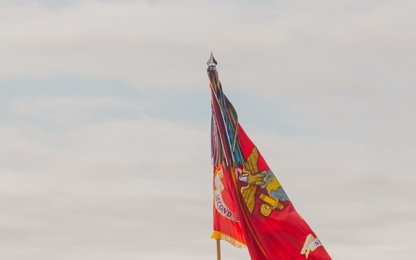 2d Battalion, 2d Marine Regiment Change of Command Ceremony