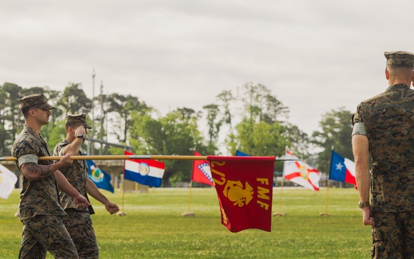 2d Battalion, 2d Marine Regiment Change of Command Ceremony