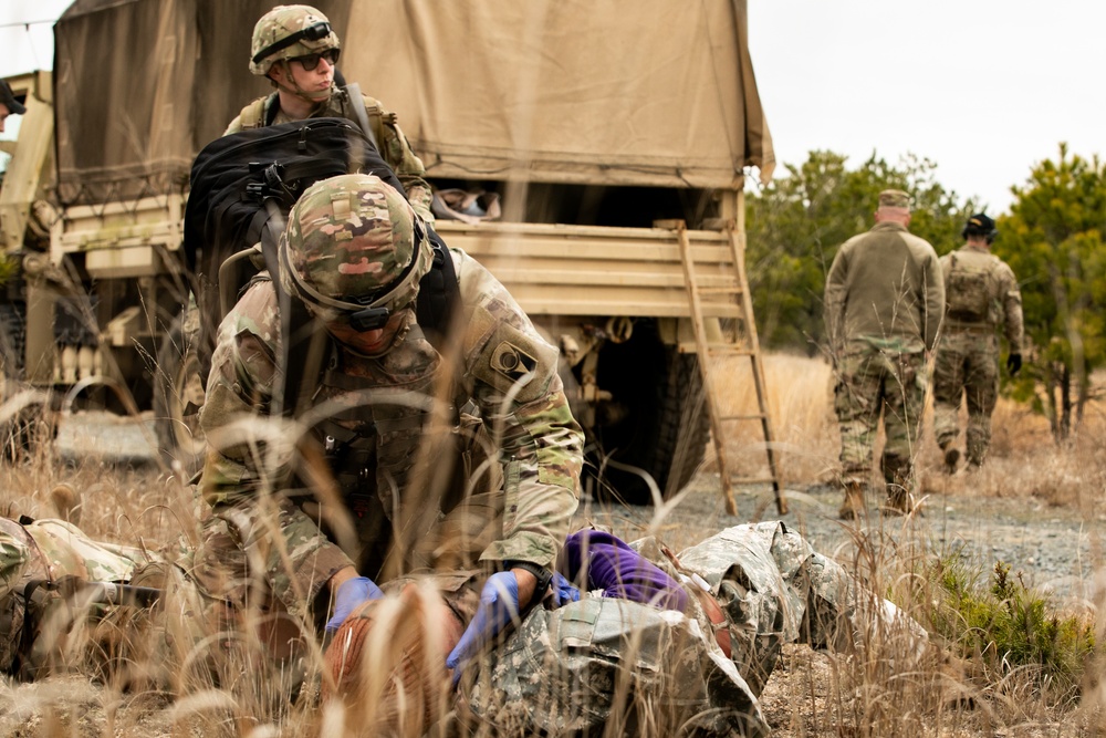 Combat Medic Qualification Course: Field Phase