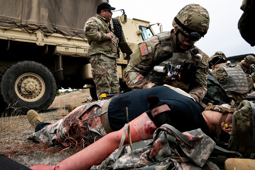 Combat Medic Qualification Course: Field Phase