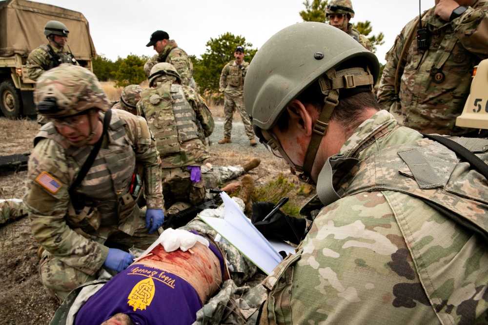 Combat Medic Qualification Course: Field Phase