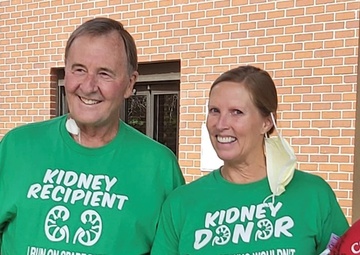 Military spouse ‘shares her spare’ with fellow Olympian’s dad