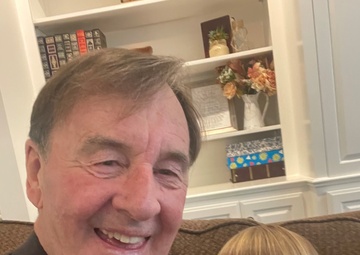 Military spouse ‘shares her spare’ with fellow Olympian’s dad