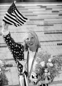 Military spouse ‘shares her spare’ with fellow Olympian’s dad