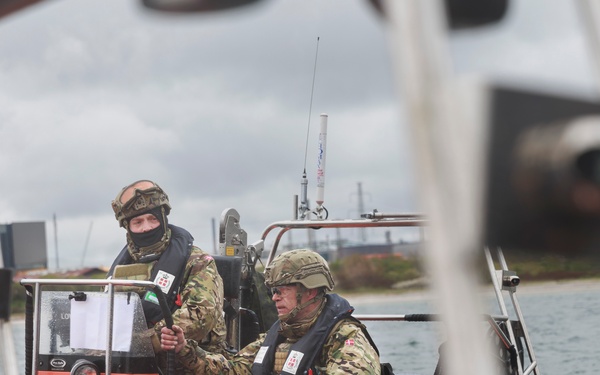 U.S. Army Reserve and Danish militaries open the Kalundborg port for DEFENDER 24
