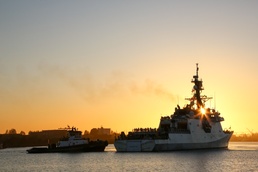U.S. Coast Guard Cutter Stratton returns home following 111-day Alaskan deployment