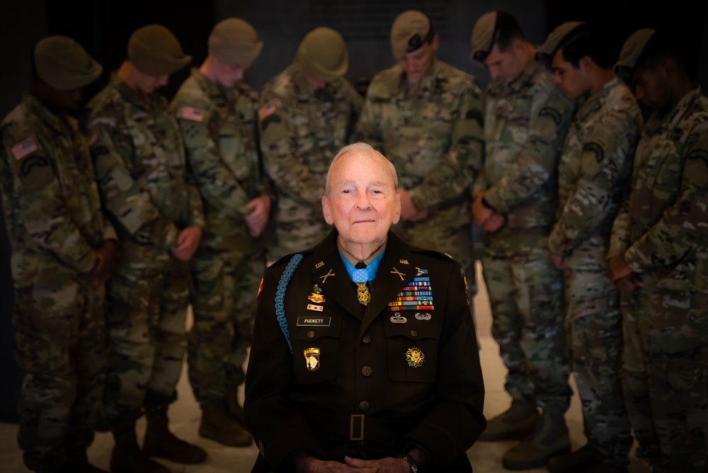 Col. (Ret.) Ralph Puckett Jr. Medal of Honor portrait