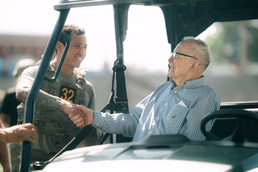 Col. (Ret.) Ralph Puckett Jr. Visits the 2023 Best Ranger Competition