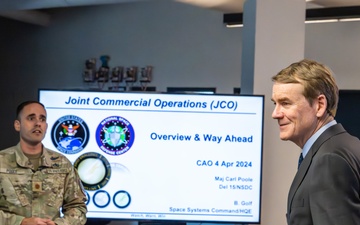 U.S. Sen. Bennet visits NSDC, JCO