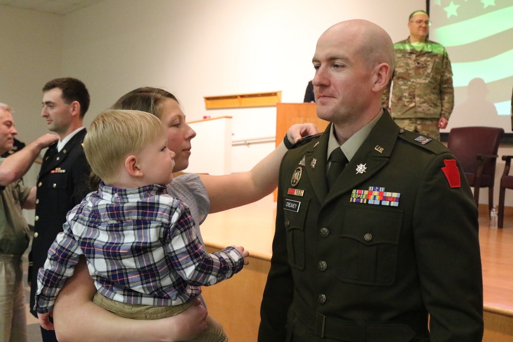 Warrant officer candidates graduate in PA for first time