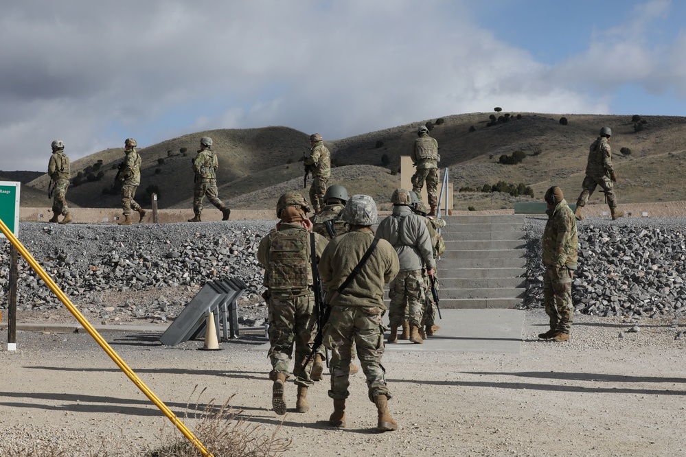 Utah National Guard Soldiers participate in Annual Rifle Marksmanship Training