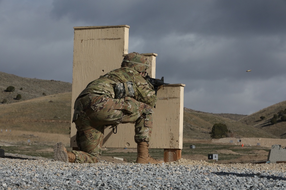 Utah National Guard Soldiers participate in Annual Rifle Marksmanship Training