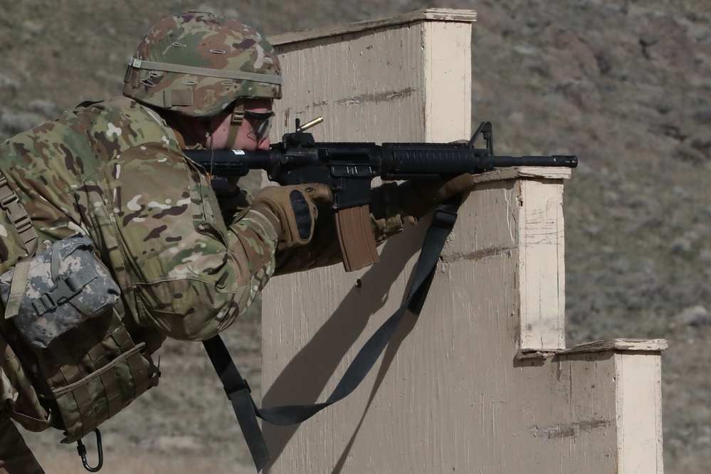 Utah National Guard Soldiers participate in Annual Rifle Marksmanship Training