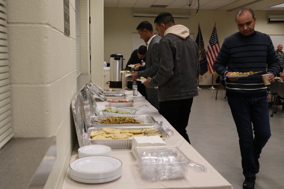 Utah Army National Guard Soldiers and Moroccan Military Forces participate in the celebration of Eid al-Fitr