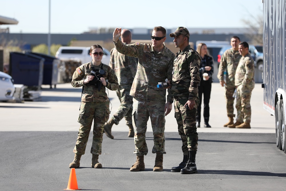 Moroccan forces received training in Utah as part of the State Partnership Program