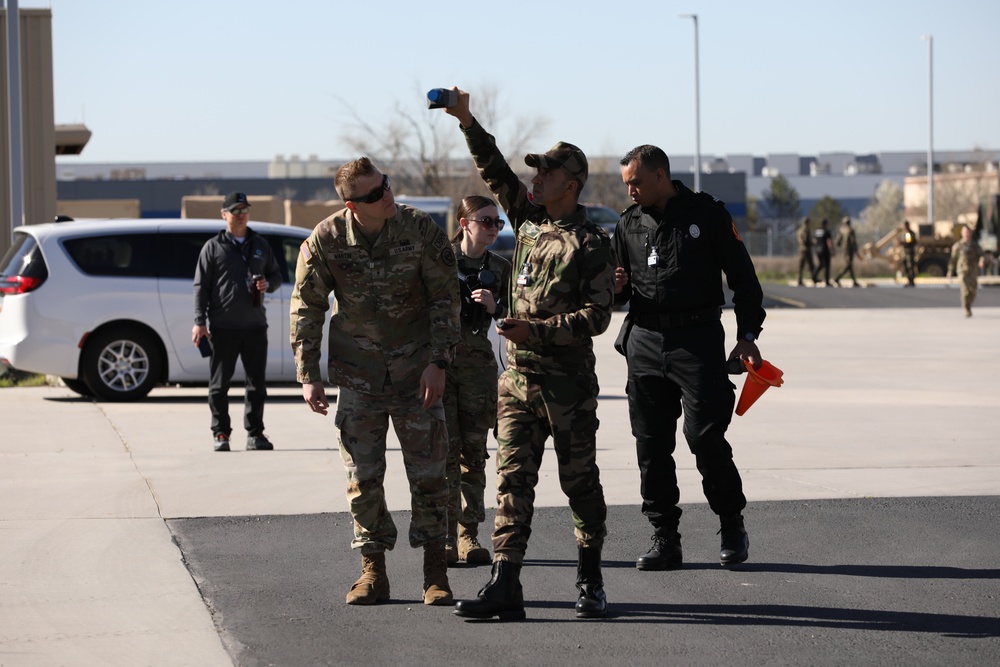 Moroccan forces received training in Utah as part of the State Partnership Program