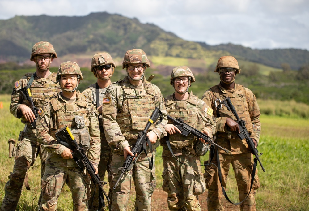 Public Health Command Pacific compete in the Medical Readiness Command Pacific Best Leader Competition