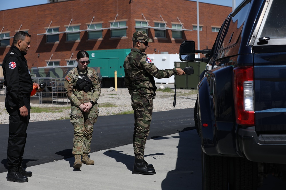 Moroccan forces received training in Utah as part of the State Partnership Program