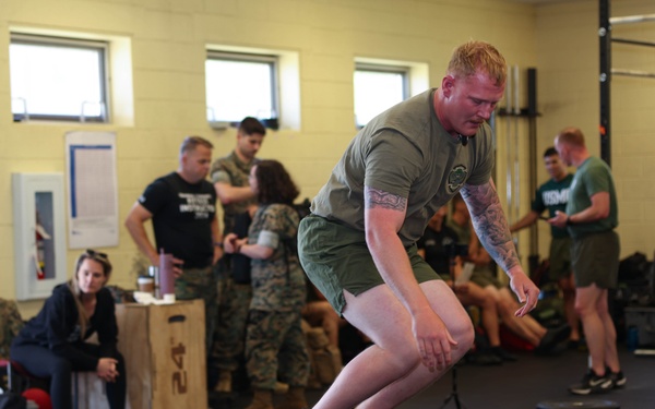TECOM Fittest Instructor Competition Deadlifts and Burpees
