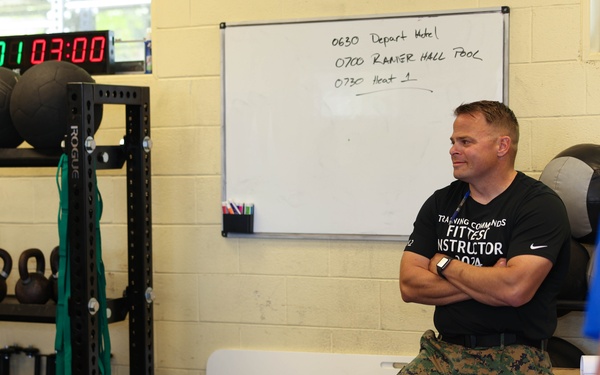 TECOM Fittest Instructor Competition Deadlifts and Burpees