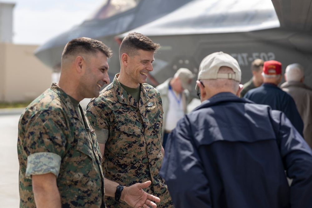 MCAA John Dailey Squadron Veterans tour VMFAT-502