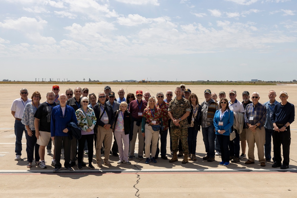 MCAA John Dailey Squadron Veterans tour VMFAT-502