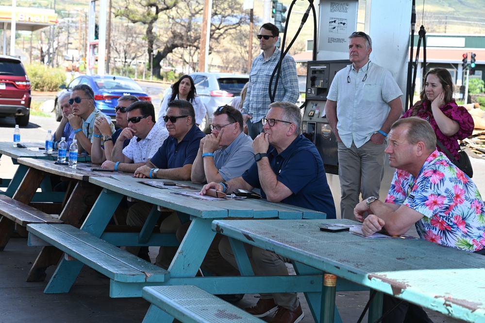 USACE Provides Maui wildfire recovery update to congressional delegation