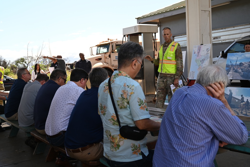 USACE Provides Maui wildfire recovery update to congressional delegation