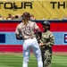 Abraham Lincoln Sailors attend San Diego Padres pregame ceremony