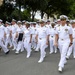 NIOC Texas Sailors, regional units walk during Alamo Pilgrimage