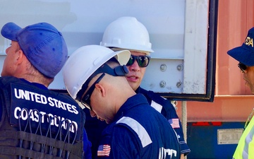 U.S. Coast Guard partners with local agencies for MASFO at Port of Guam