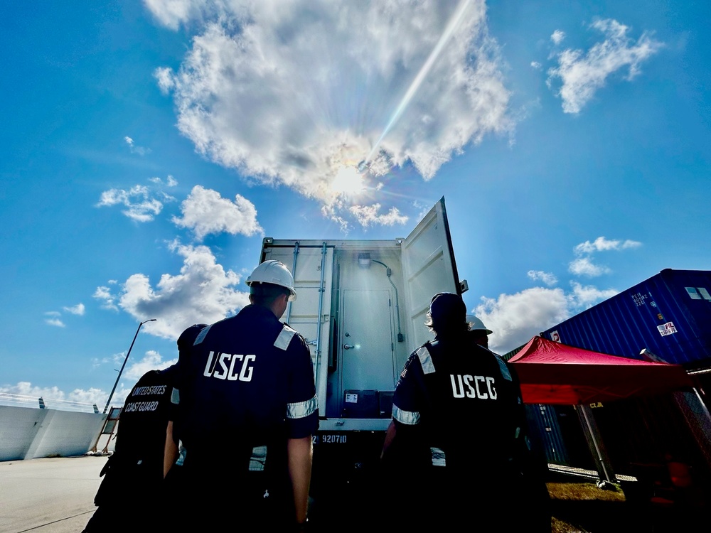 U.S. Coast Guard partners with local agencies for MASFO at Port of Guam