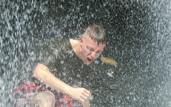 Camp Schwab Marines clean up Ta-taki waterfall | Earth Day 2024
