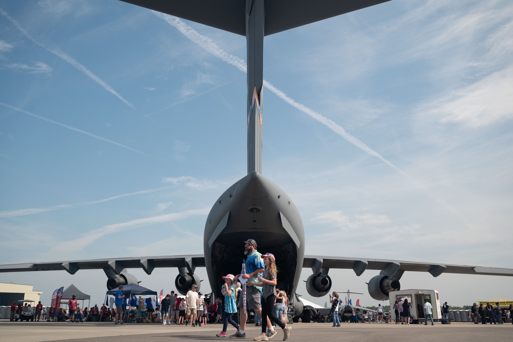 Charleston Airshow 2024: Heroes of Flight in action