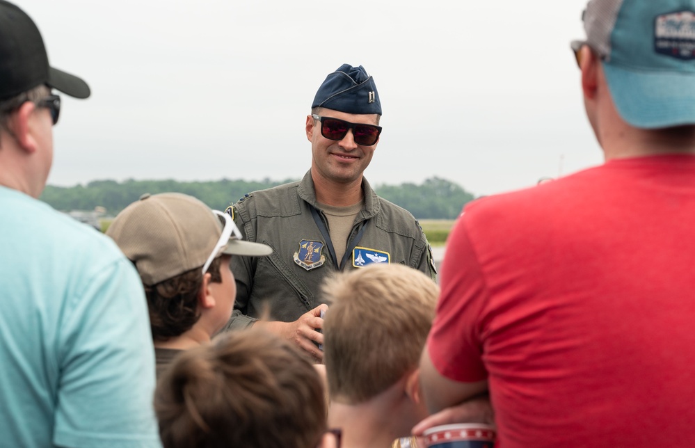 Charleston Airshow 2024: Heroes of Flight in action