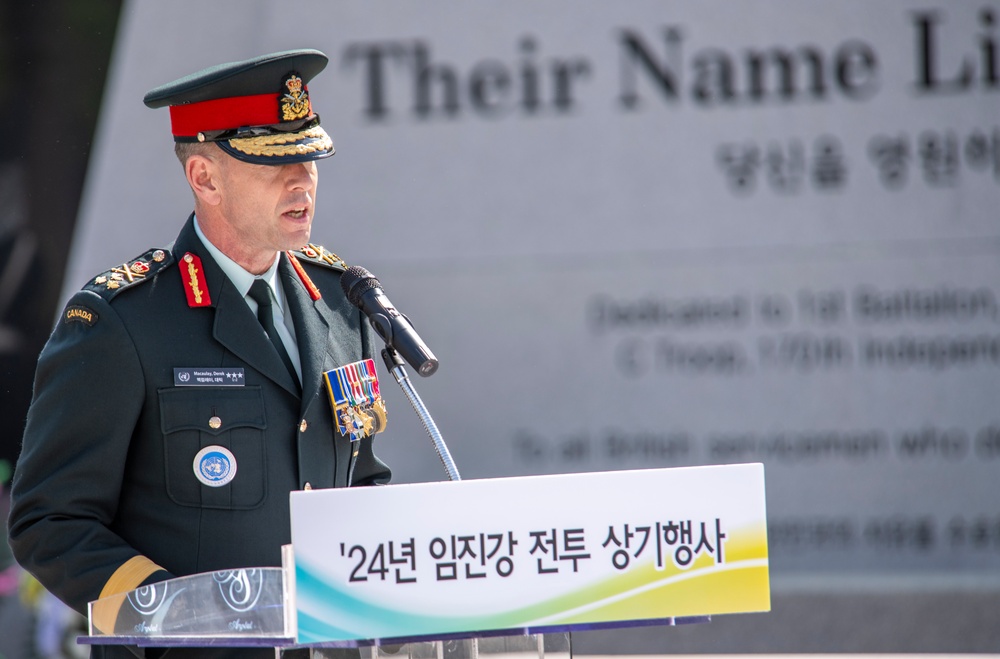 Battle Of The Imjin River Commemoration Ceremony