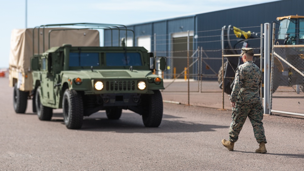 MRF-D 24.3 Marines receive tactical vehicles, equipment at Port Darwin