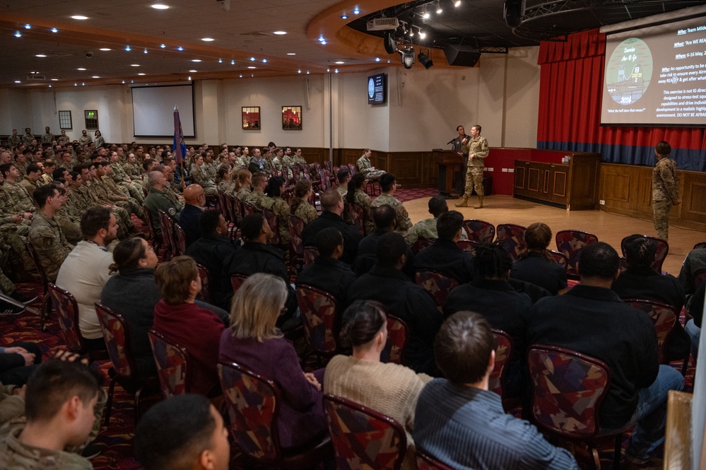100 ARW command team holds spring all-call