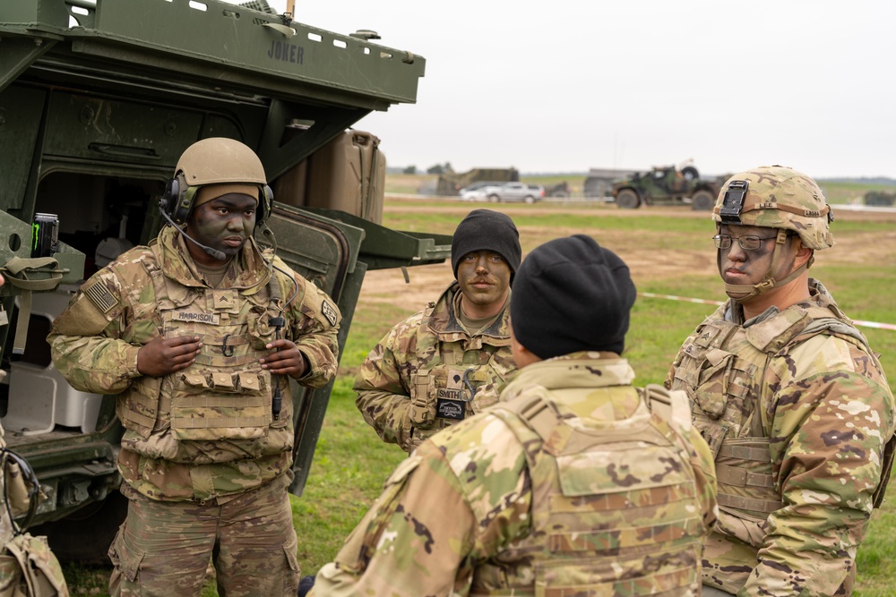5-4 ADA Conducts Saber Strike 2024 Fire Support Coordination Exercise