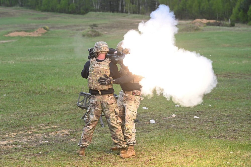 Heavy Weapons Leaders Course with 173rd