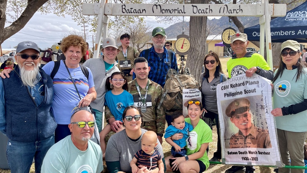 Bataan Memorial Death March: an Army CID Special Honors his Grandfathers Selfless Service.