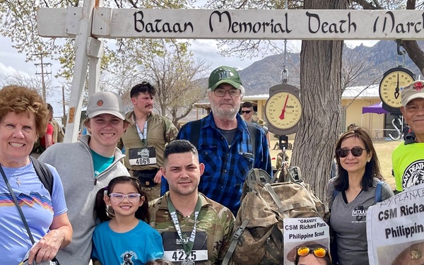 Bataan Memorial Death March: an Army CID Special Honors his Grandfathers Selfless Service.
